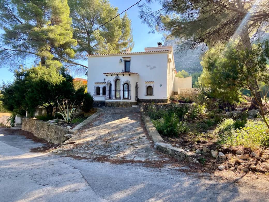 Casa Estrella Facade Mountain Nature Beach Dénia