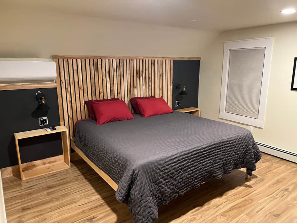 Bedroom to feature accents and a comfortable Sleep Number bed