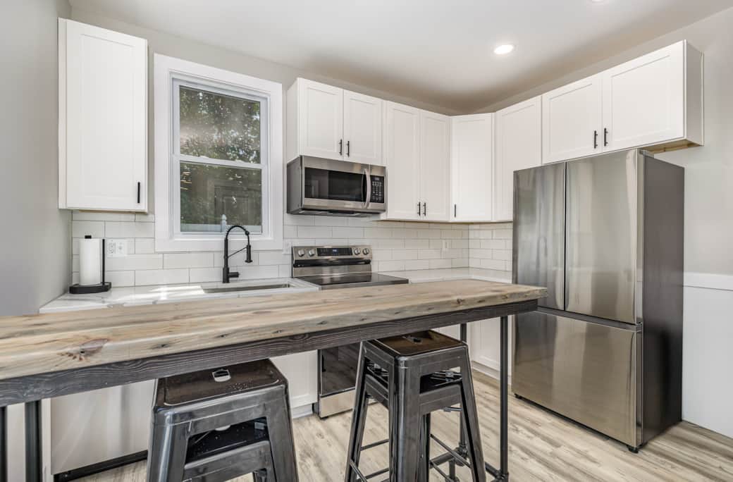 Built In Microwave, Refrigerator with Ice Maker and Keurig K-Cup Coffee Maker Built In Microwave, Refrigerator with Ice Maker and Keurig K-Cup Coffee Maker