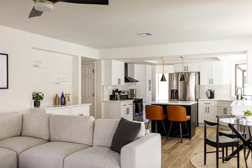 Living Room #1 and Kitchen 
