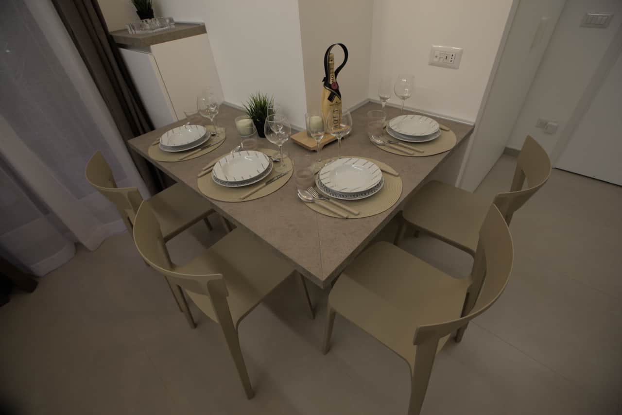 A zona pranzo 4