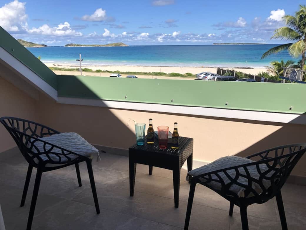 Upstairs terrace with sea view Matisse 