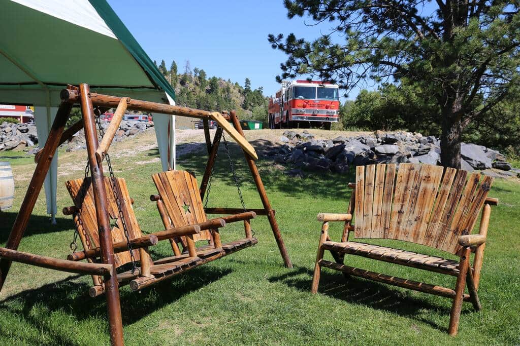Outdoor seating