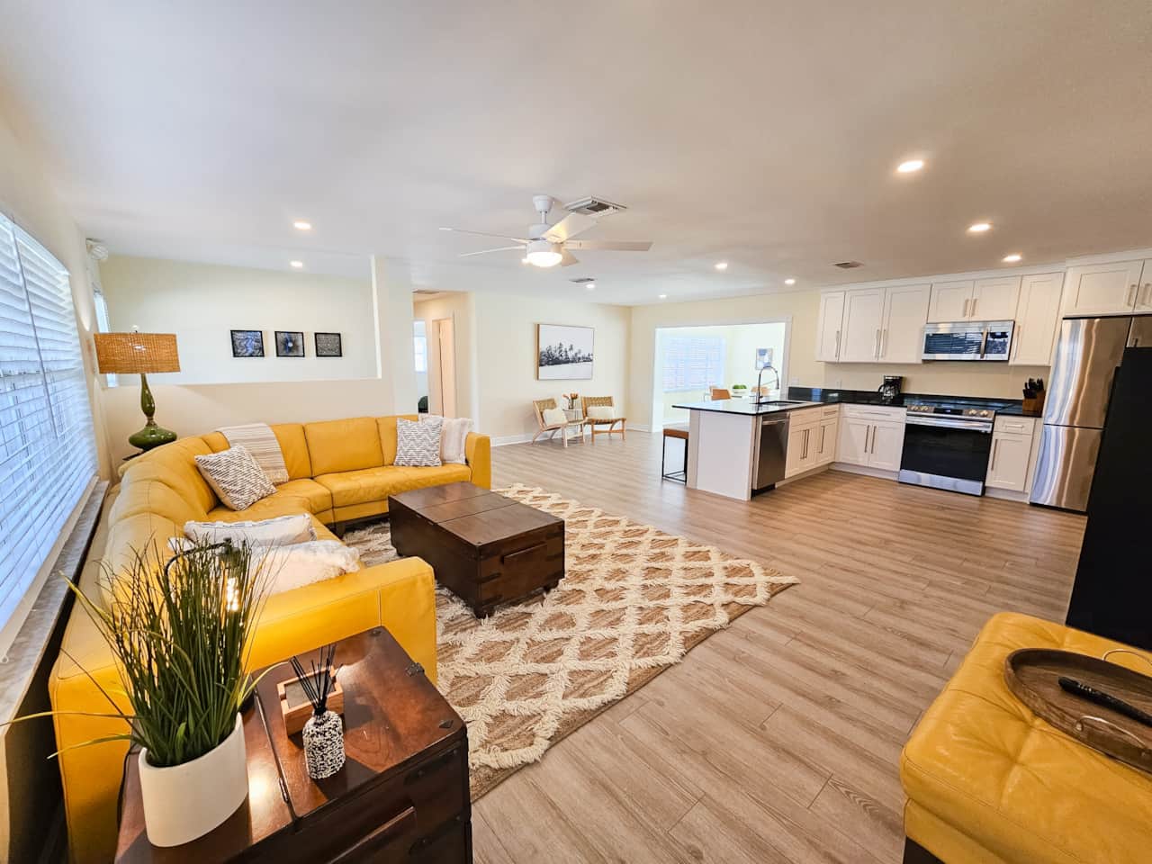 From the Living Room, to the Kitchen, to the Dining Room- You'll Love the Open Flow of the House