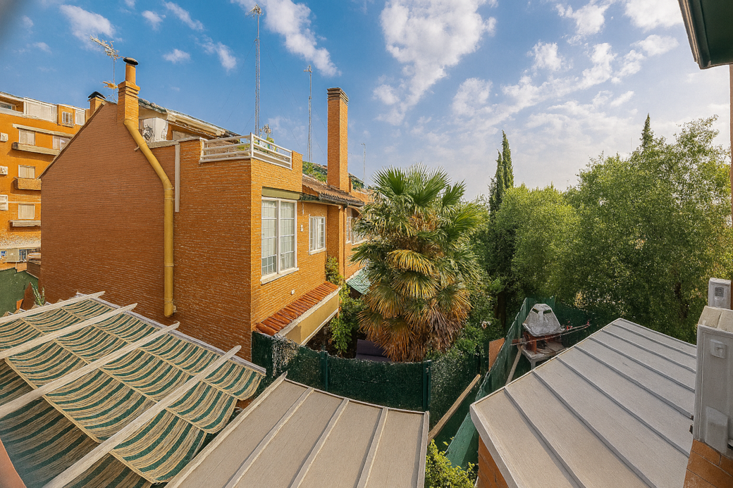 View from the window. This is the view from your bedroom window.