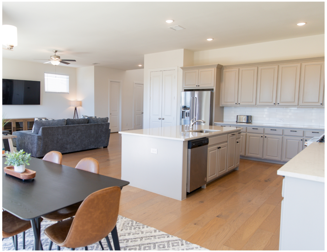 Open floor plan Open floor plan