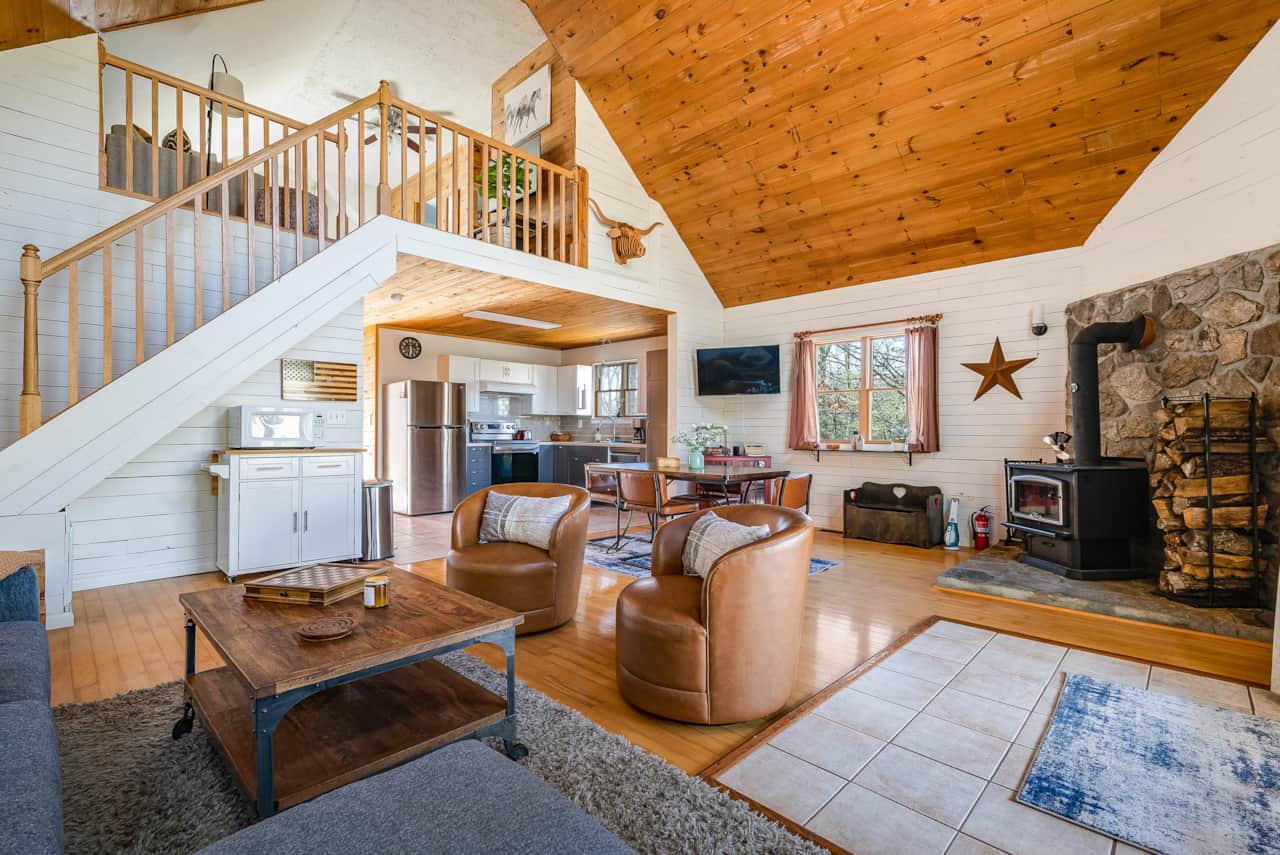Enjoy a bright, open-concept space where the living, dining, and kitchen areas flow together 
