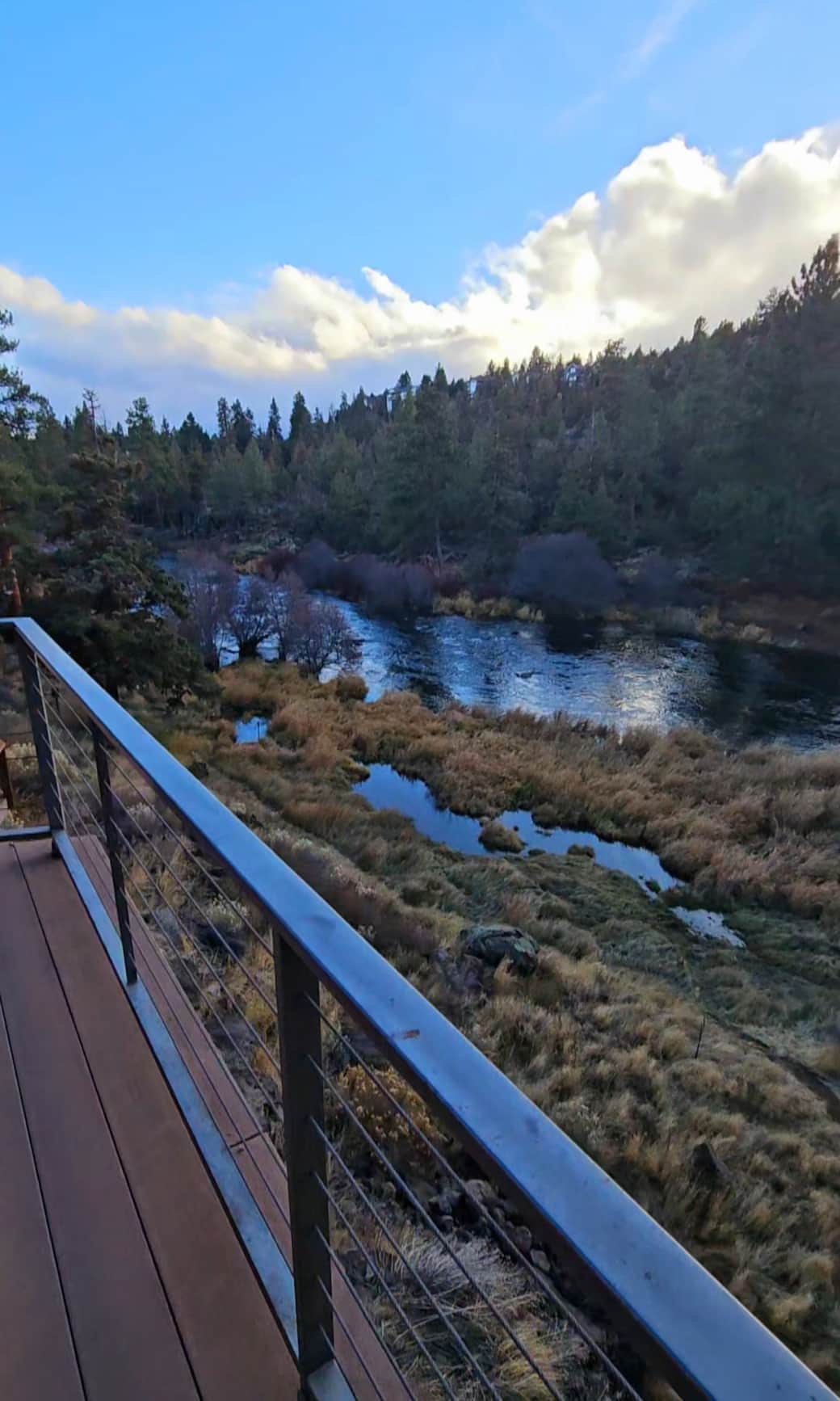 River View from main level deck