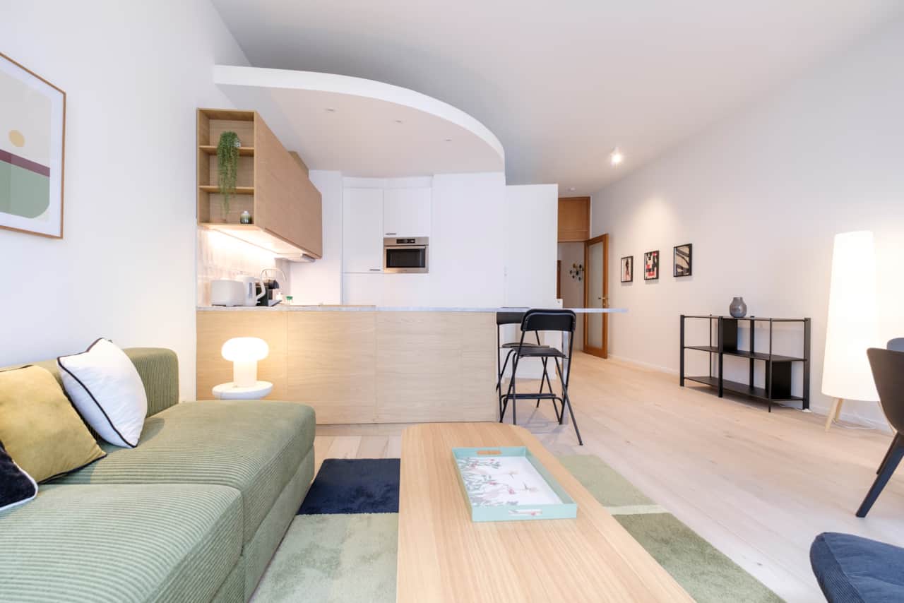 Living area / Kitchen