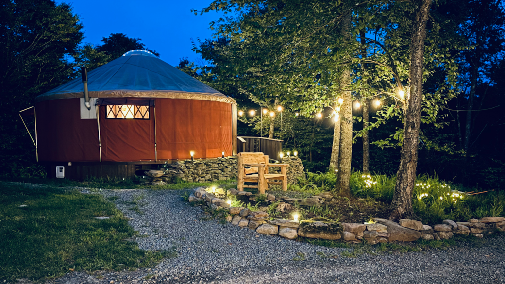 Dark yurt
