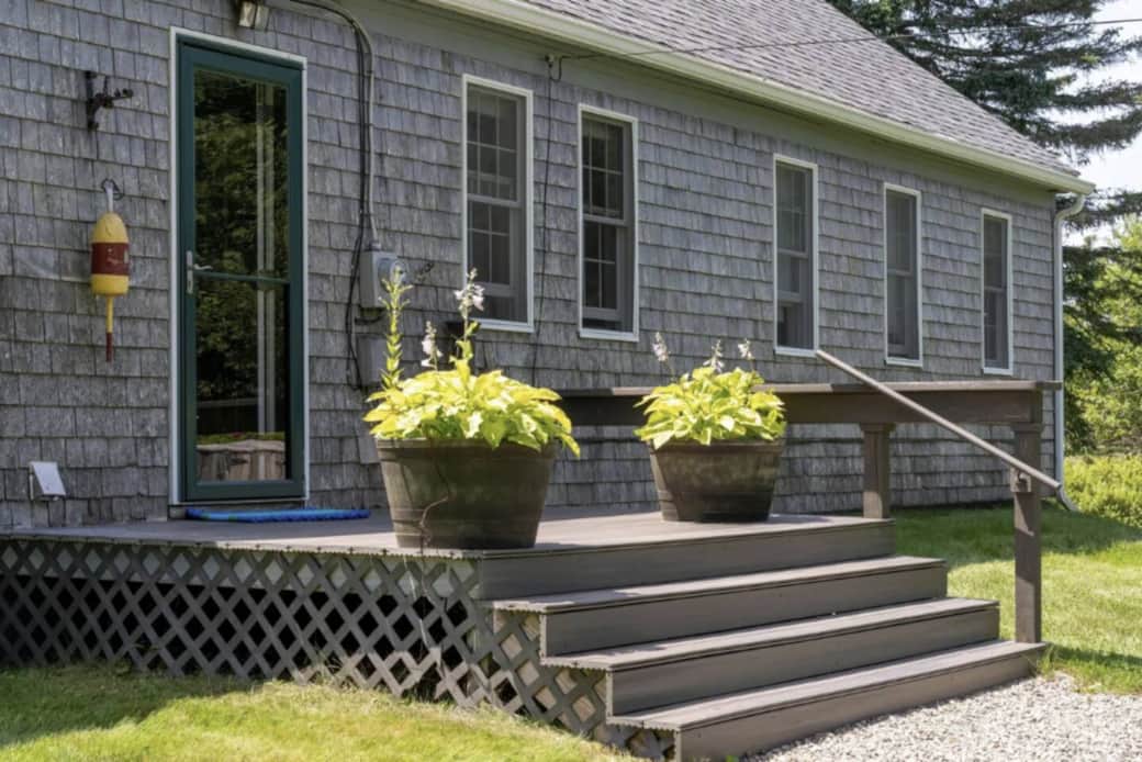 Entrance to the house