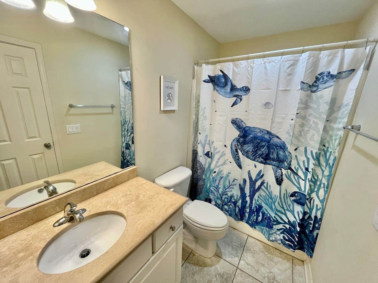 Bathroom, Paradise Point, Innerarity Townhomes, Perdido Key FL