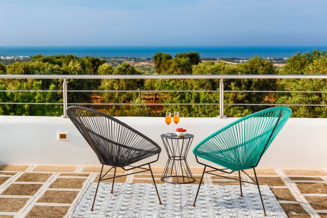 terrazza vista mare