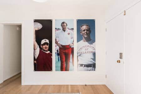Photos in the entry