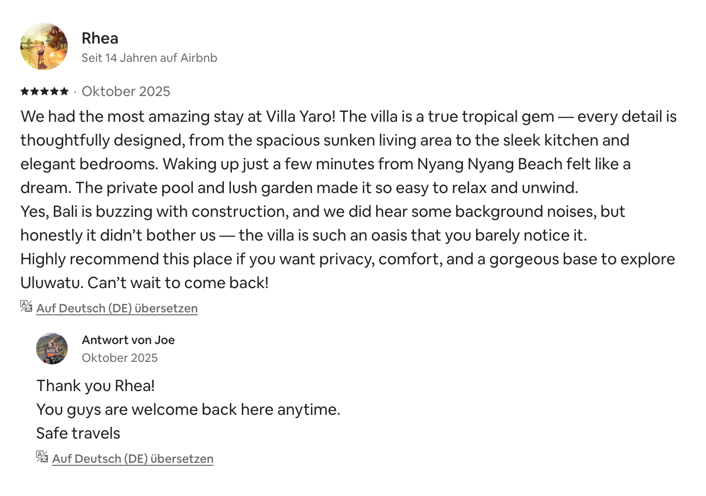 Rhea loves ths tropical gem