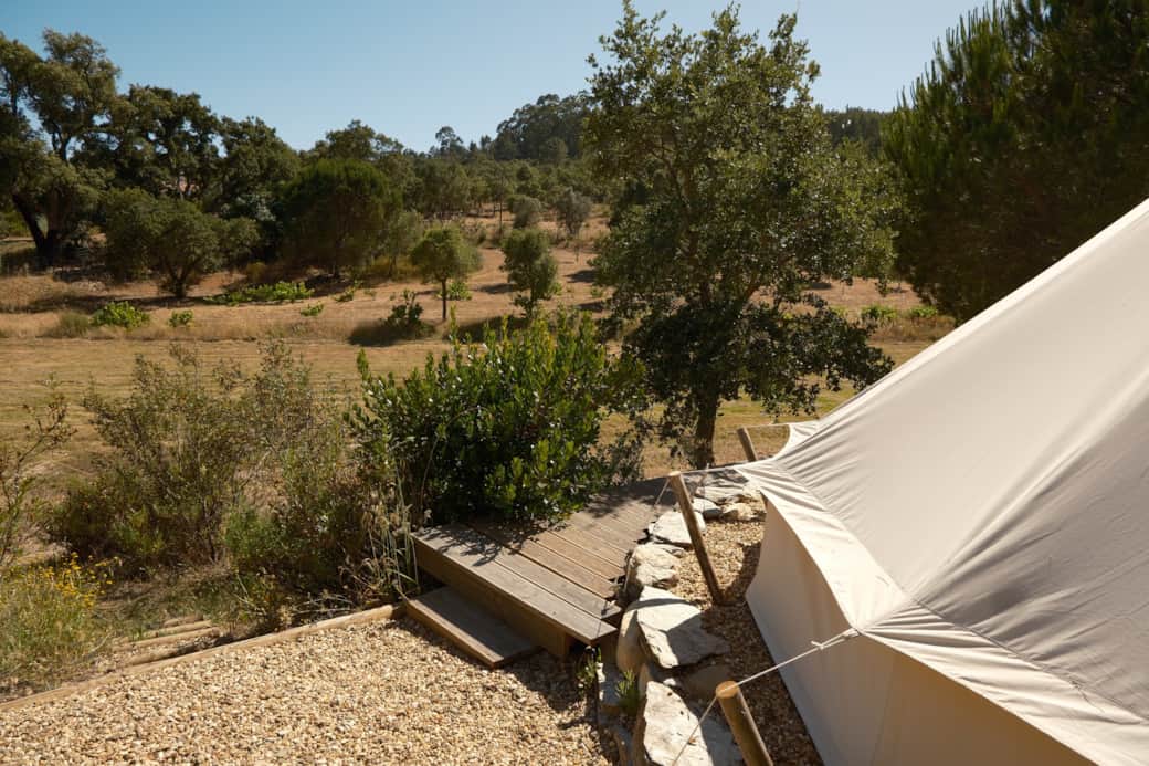 The bell-tents