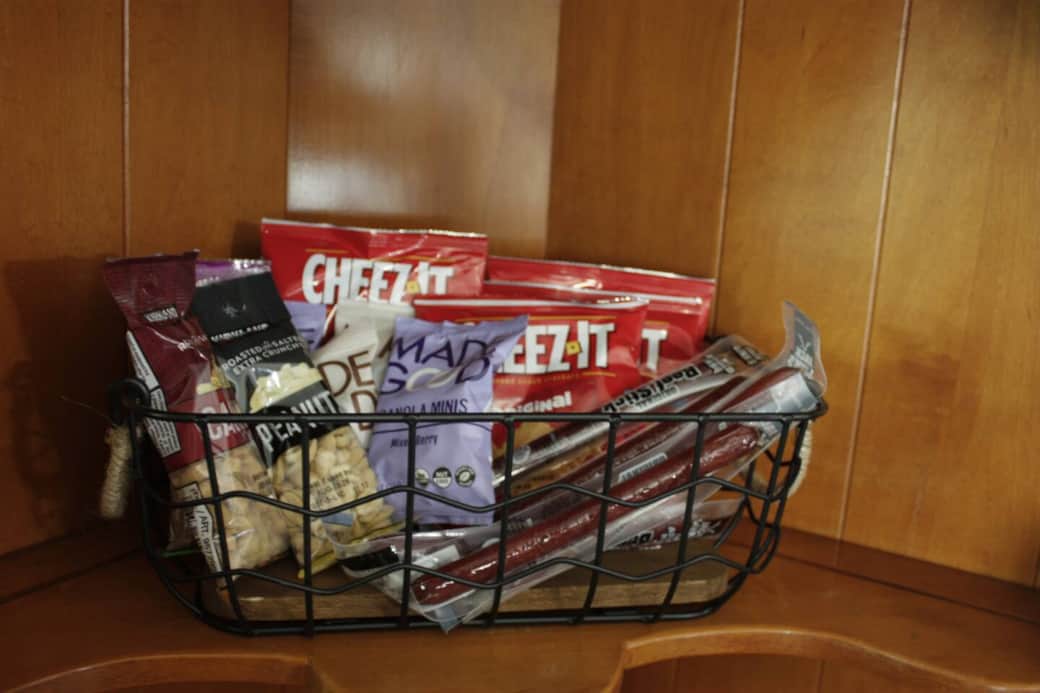 Grab and go snacks to take with you