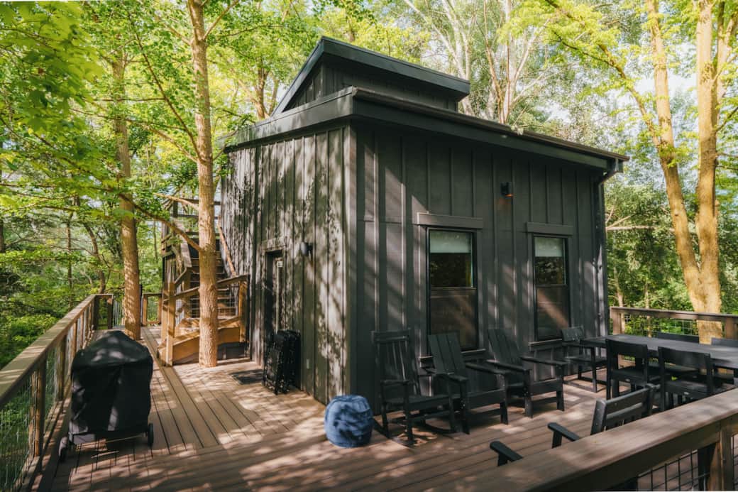 Treehouse 1 deck Treehouse 1 deck