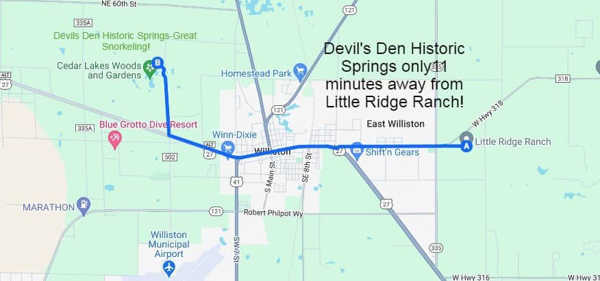 Devil's Den Historic Springs-Great Place to Snorkel!