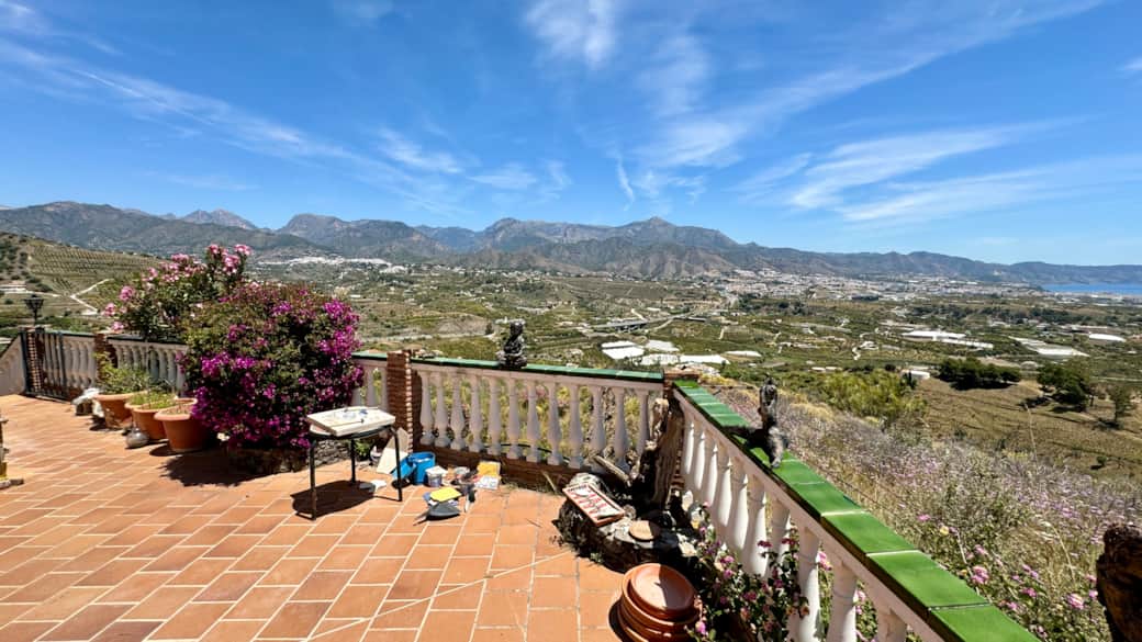 Vista desde la gran terraza
