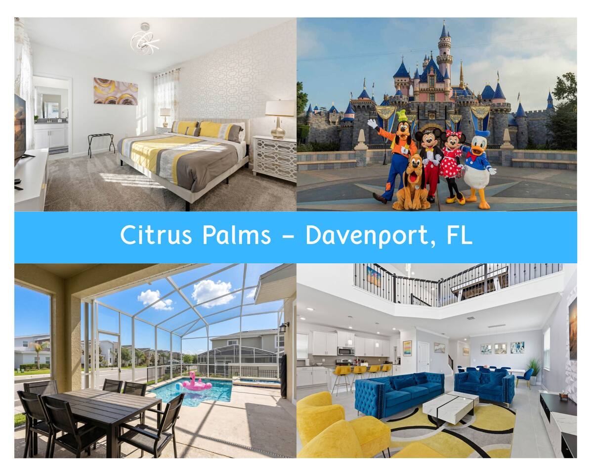 Citrus Palms - ChampionsGate - 5 bed|5 bath|pool