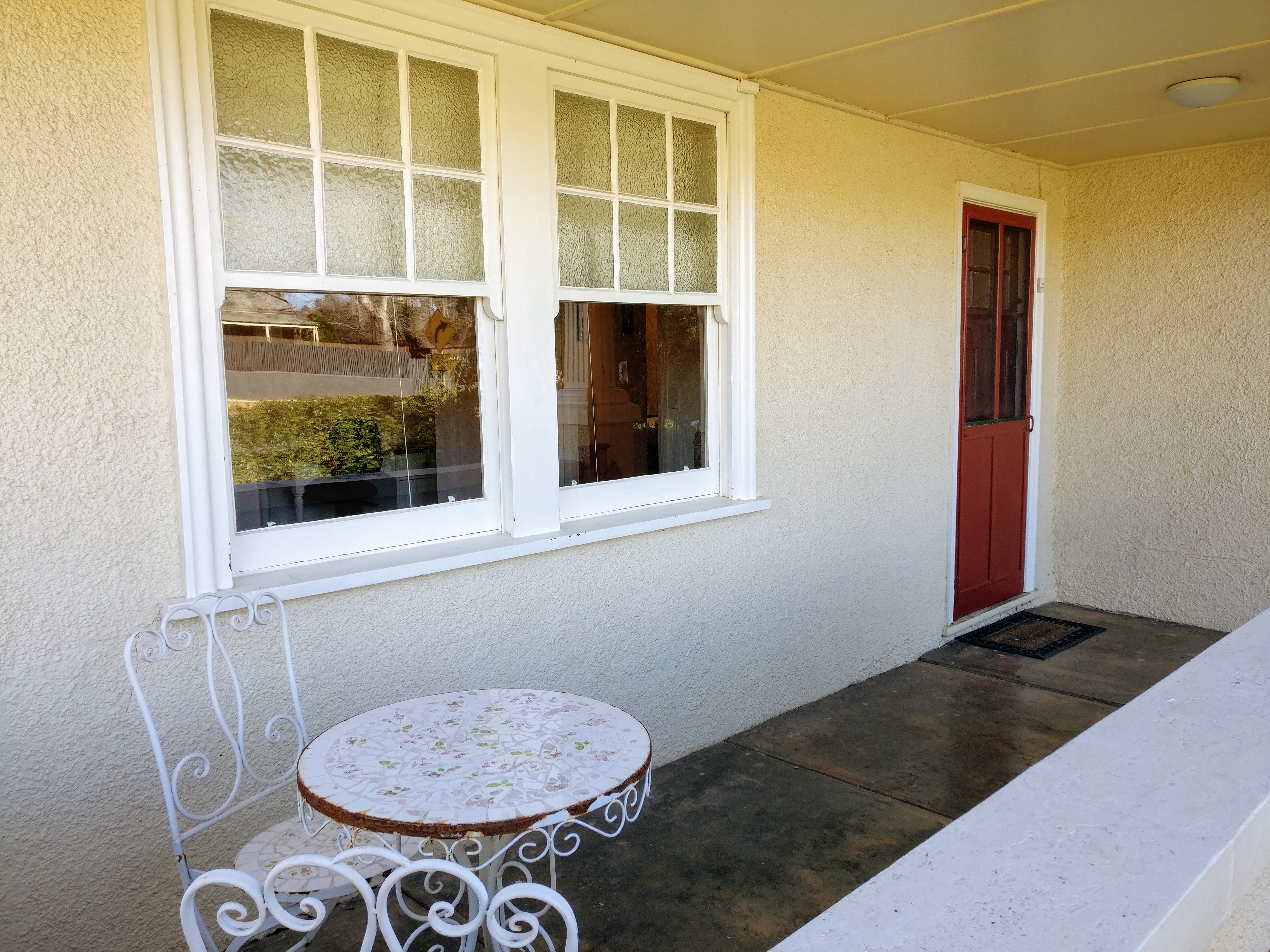 Front porch Darling House Castlemaine
