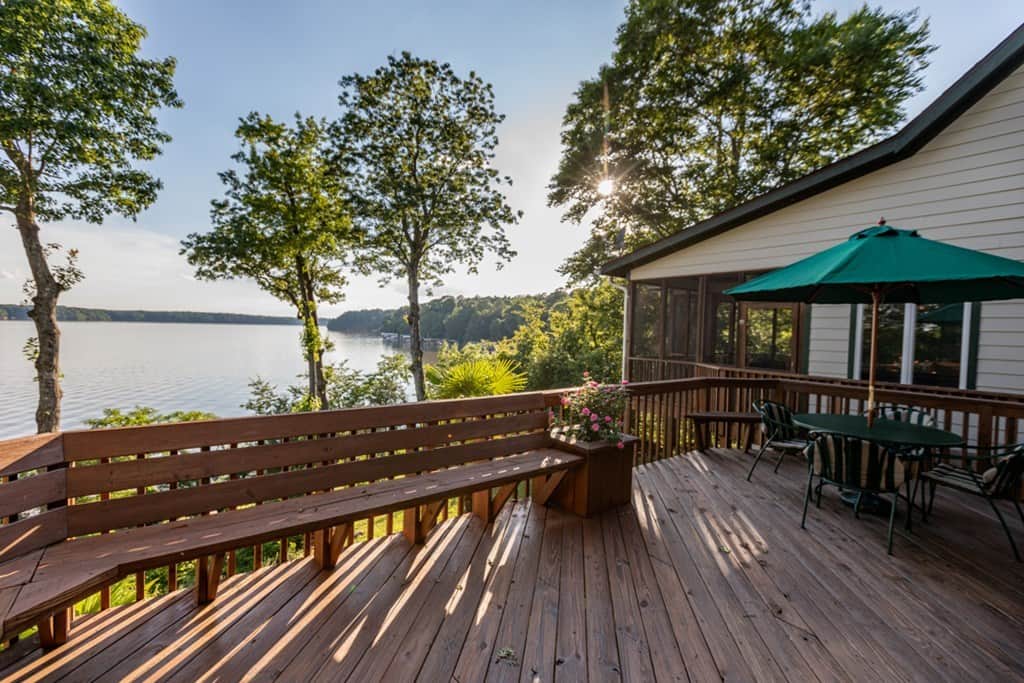 Quilting Retreat - Afternoon on the Deck