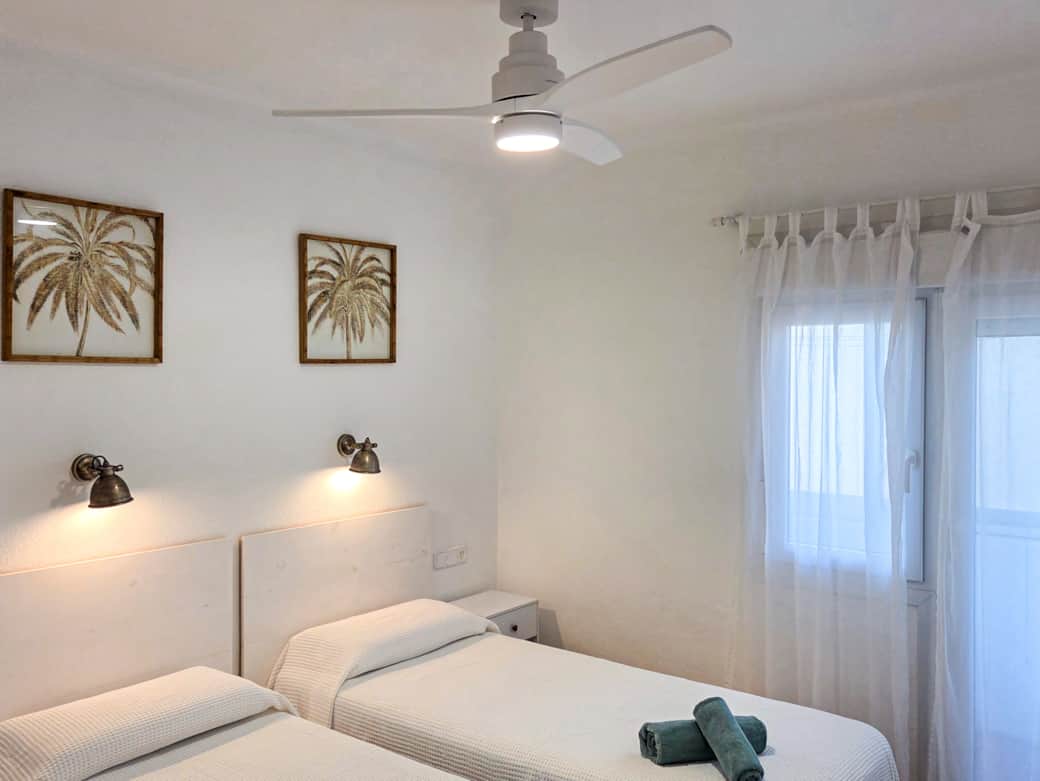 Habitació amb dos llits