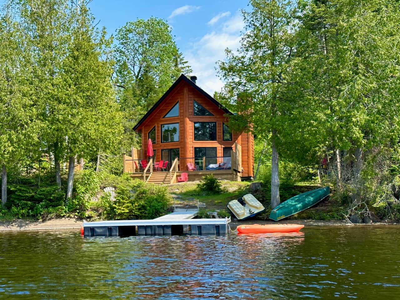 View from lake