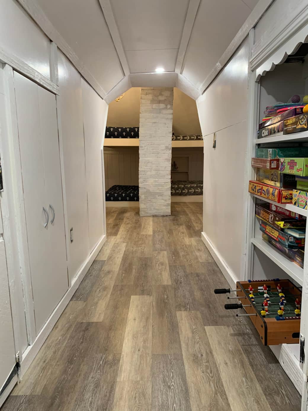 Hall to Bunk Room 