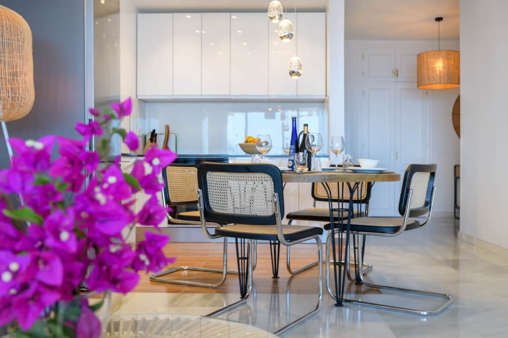 dining area and kitchen dining area and kitchen