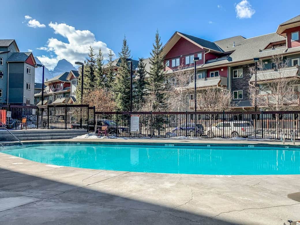 Year-round outdoor heated pool Year-round outdoor heated pool