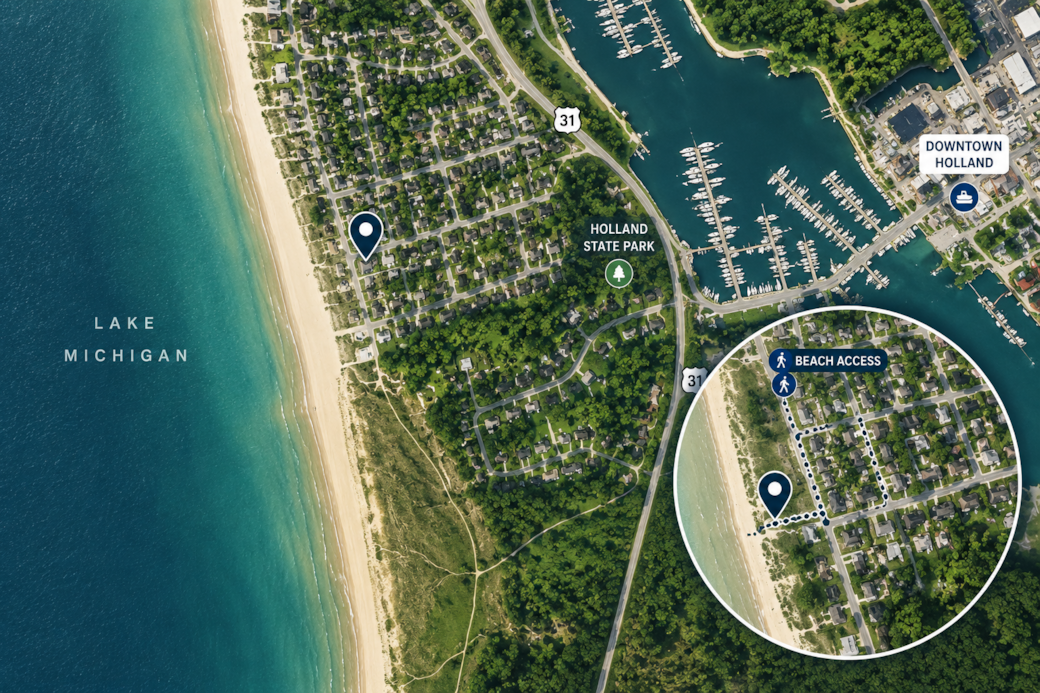 Map of the property location