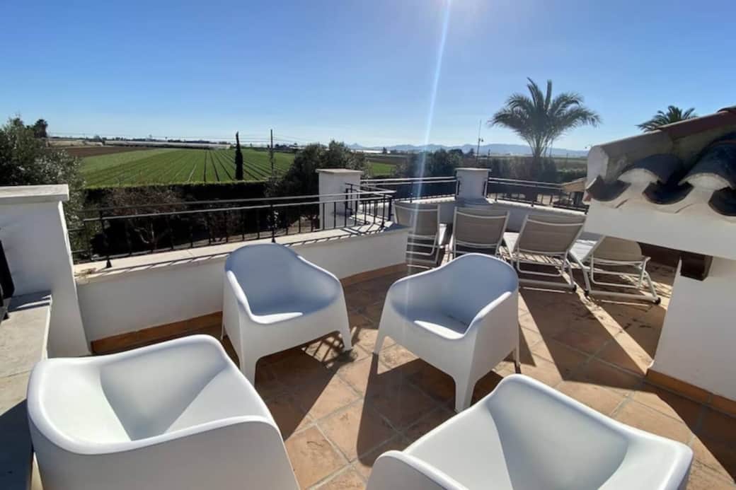 Roof terrace