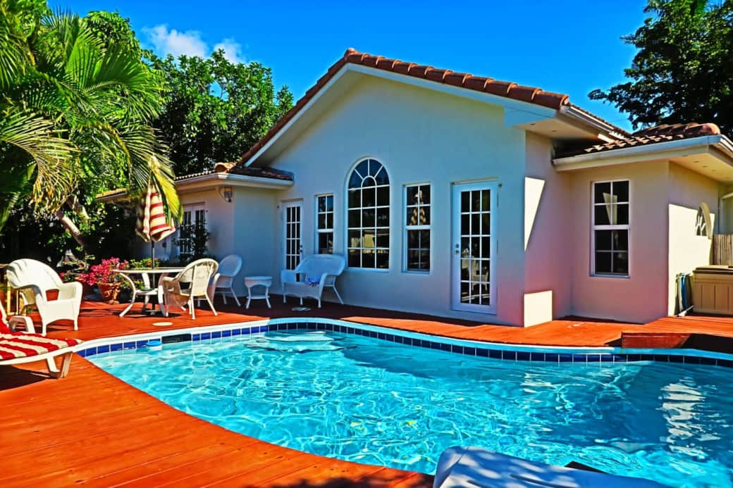 Heated pool