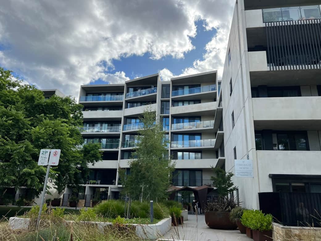 External look of the building