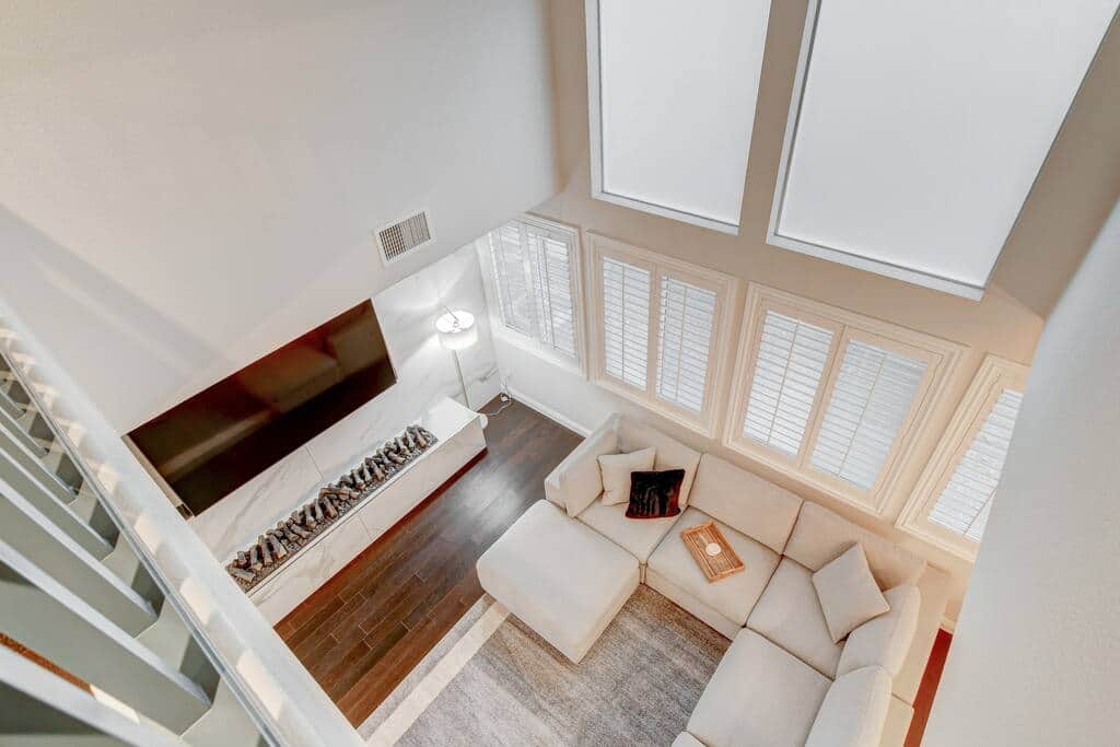 View from Upstairs hallway