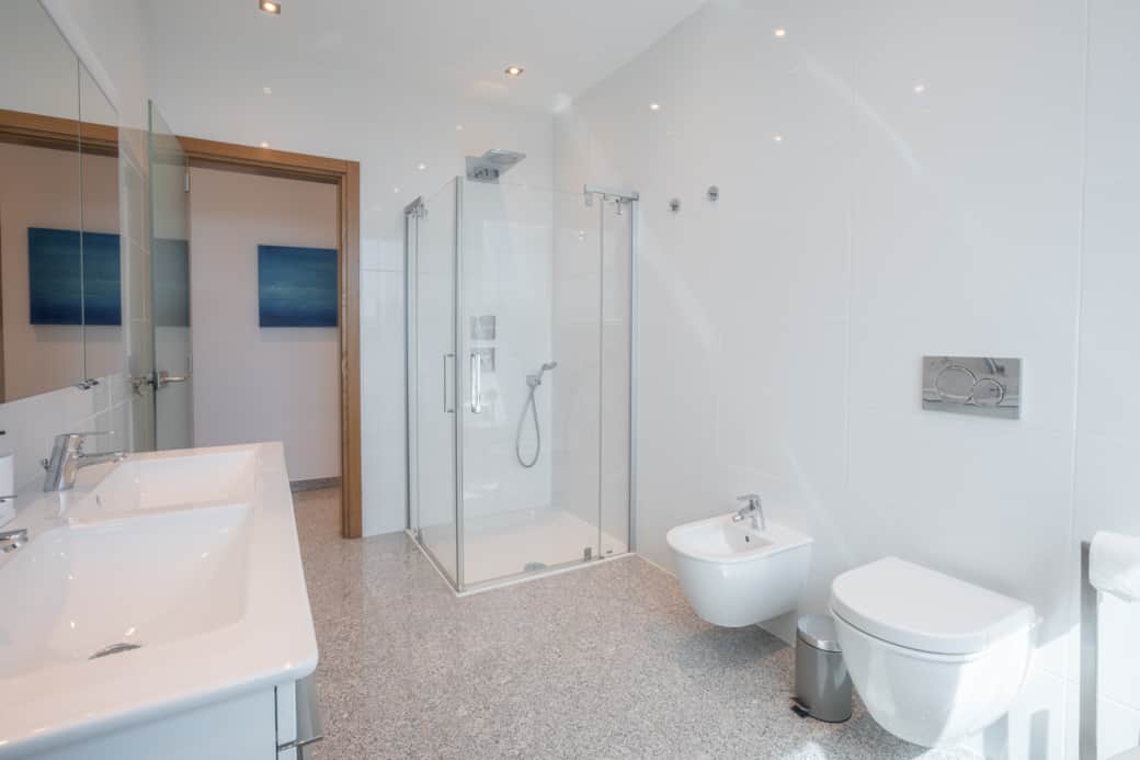 Bathroom 2 with spacious shower