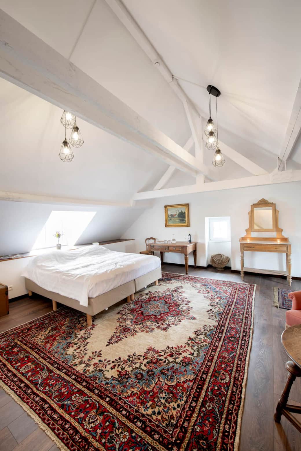 Belgique, Vielsalm, Rue Freddy Wampach 21, Domaine Le Priesmont, interieur, 2eme etage, chambre nr 9