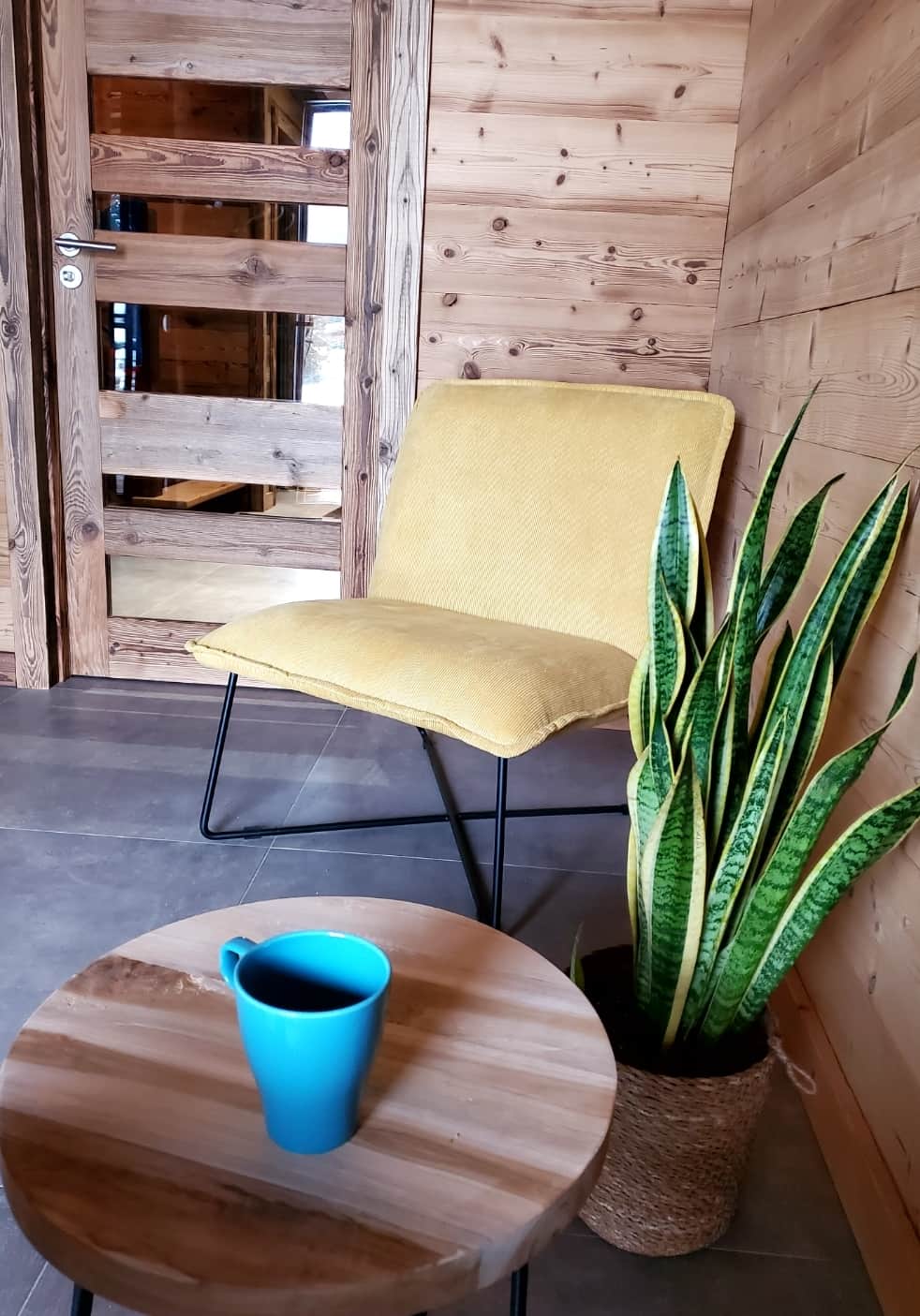 Salle de repos du sauna