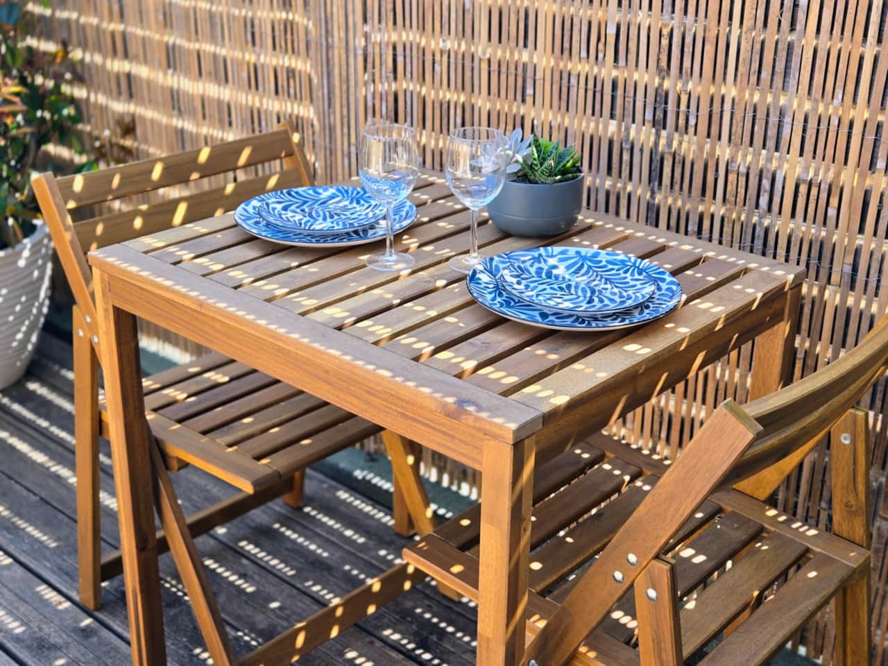 Terrasse du "Studio Bleu"