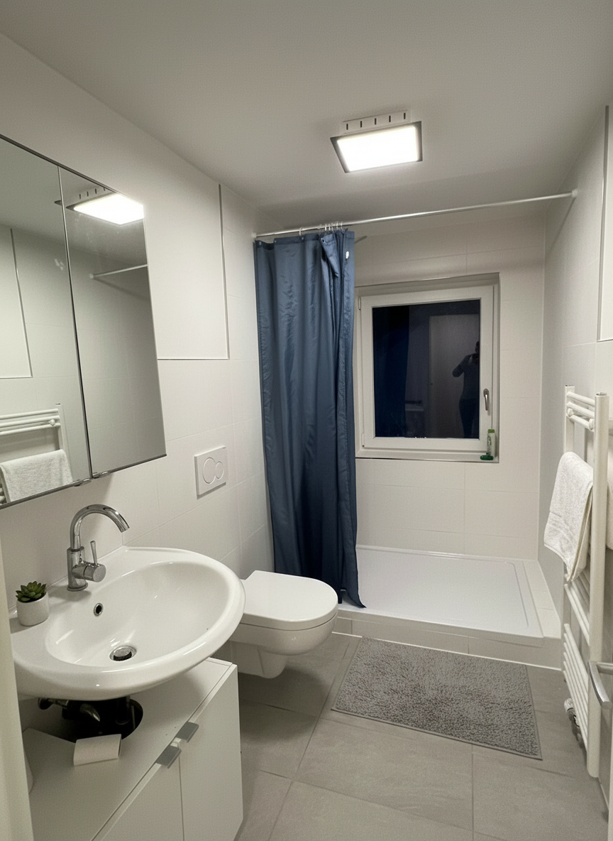 Badzimmer mit Dusche