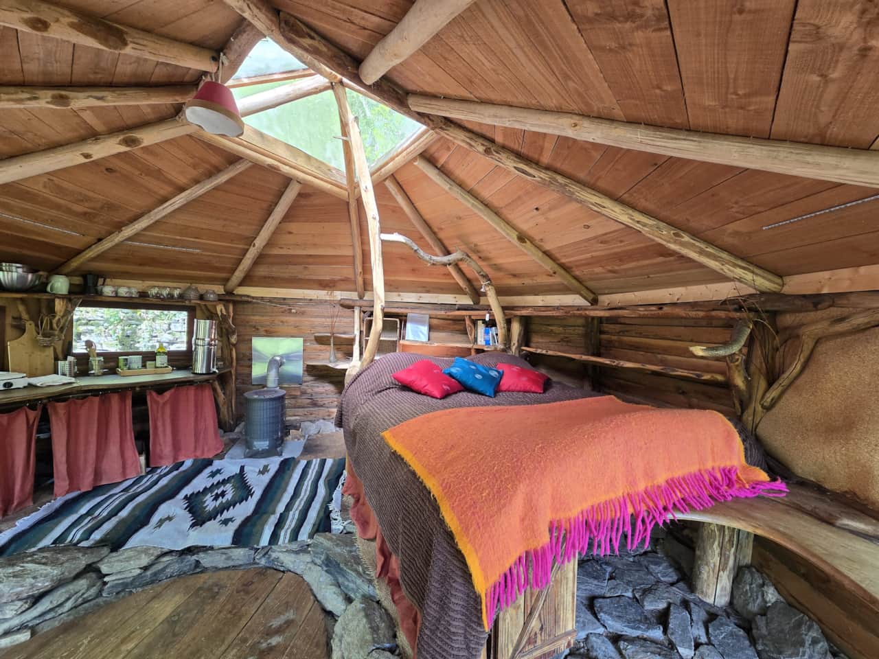 Interior of the cabin
