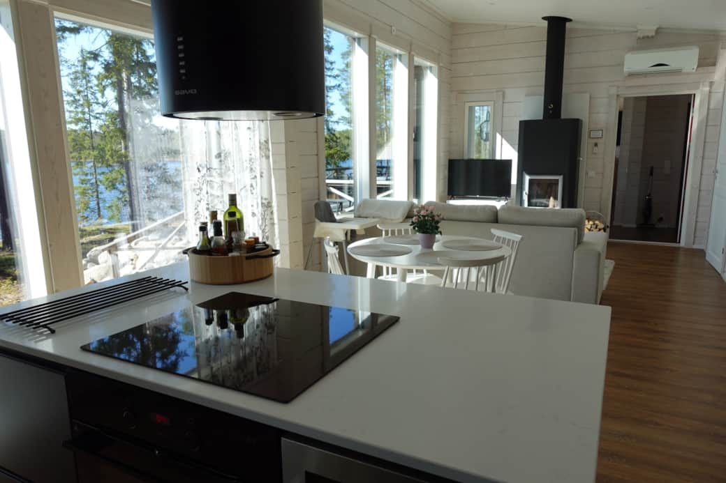 Main Cabin kitchen/Livingroom