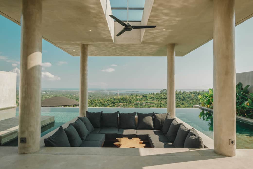 Villa Yolanda, sunken lounge