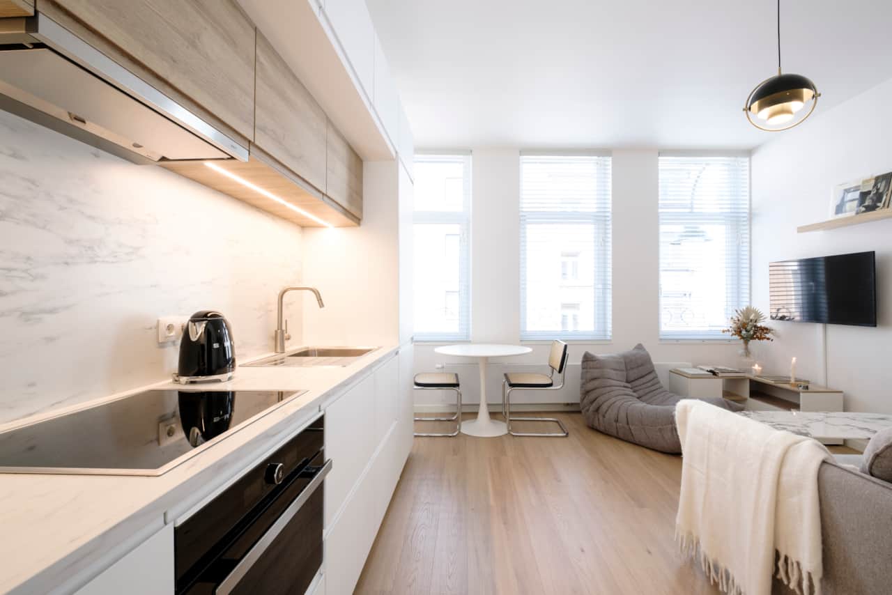 Living area / Kitchen