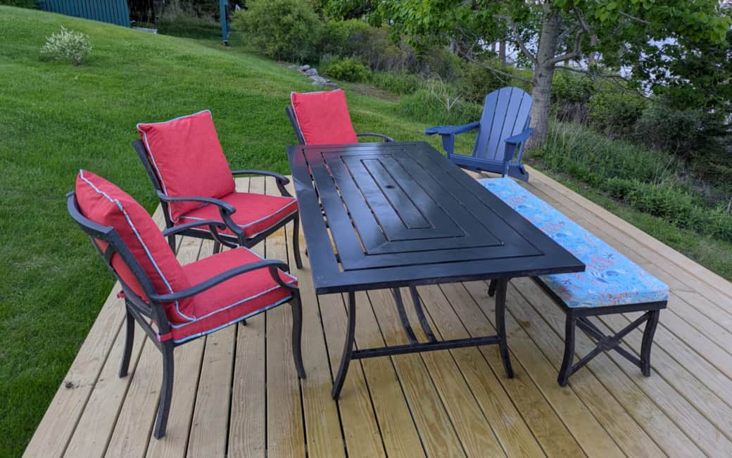 Deck furniture