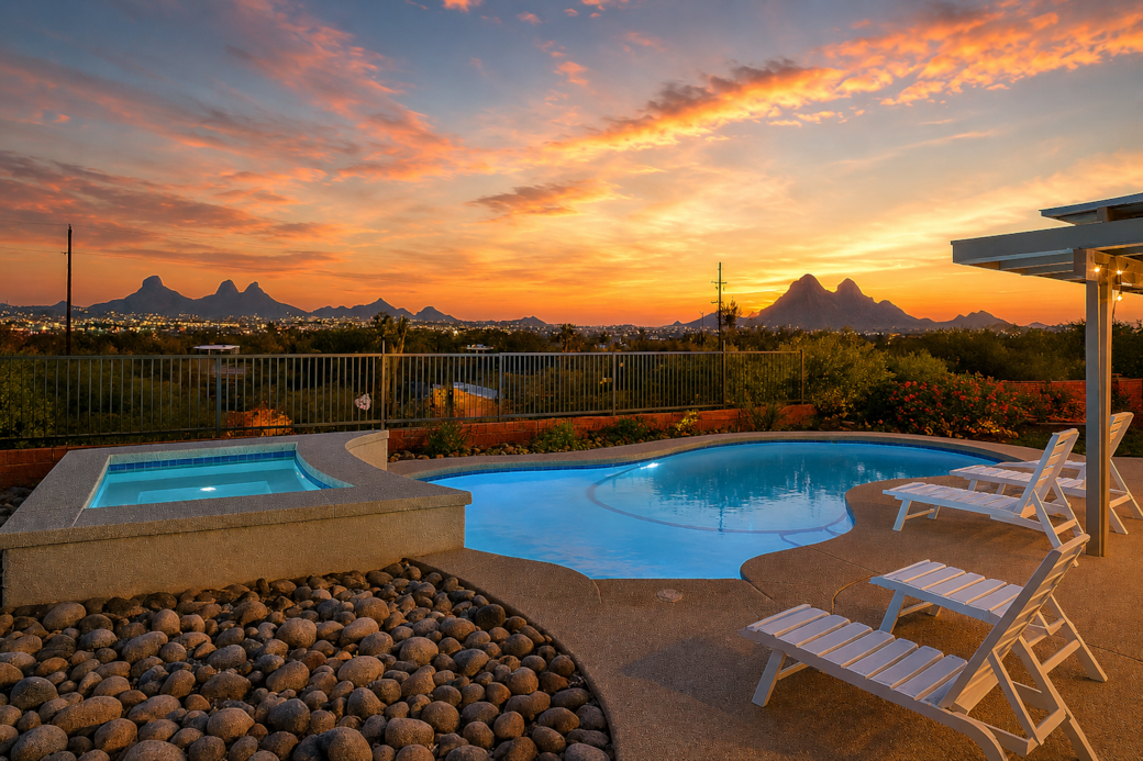 Amazing pool with breathtaking views