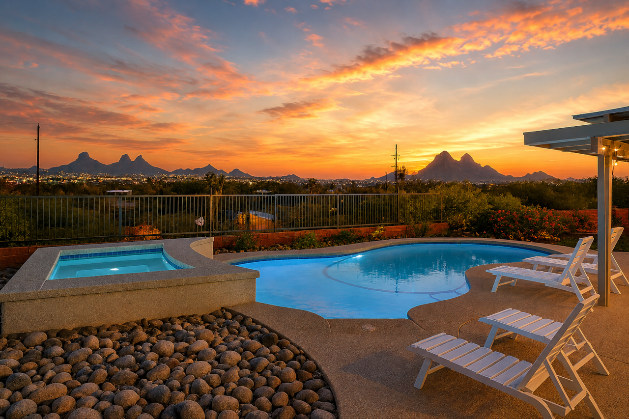 Amazing pool with breathtaking views