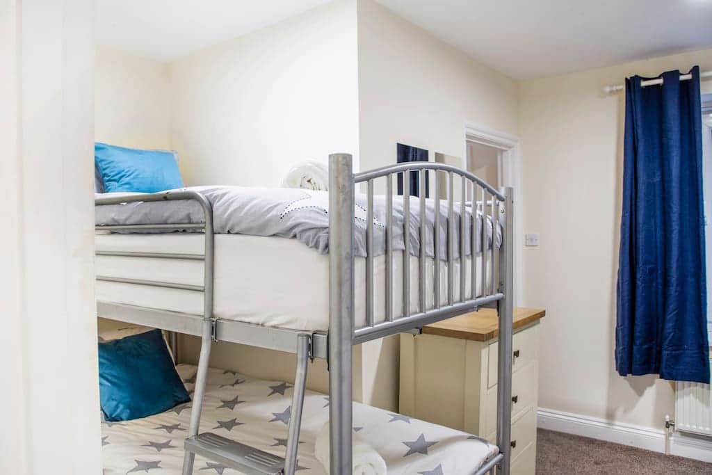 Third Bedroom With Large Adult Sized Bunk Bed